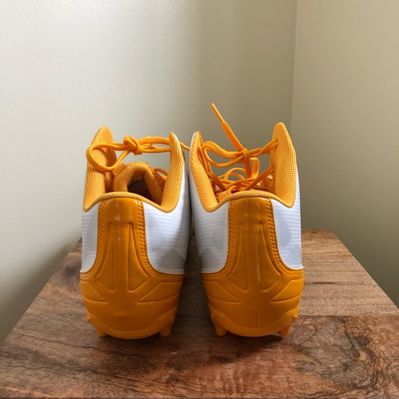 Under Armour Yellow Fierce Phantom Mid MC Cleats Mens Size 14 1283304-171 - Picture 5 of 7